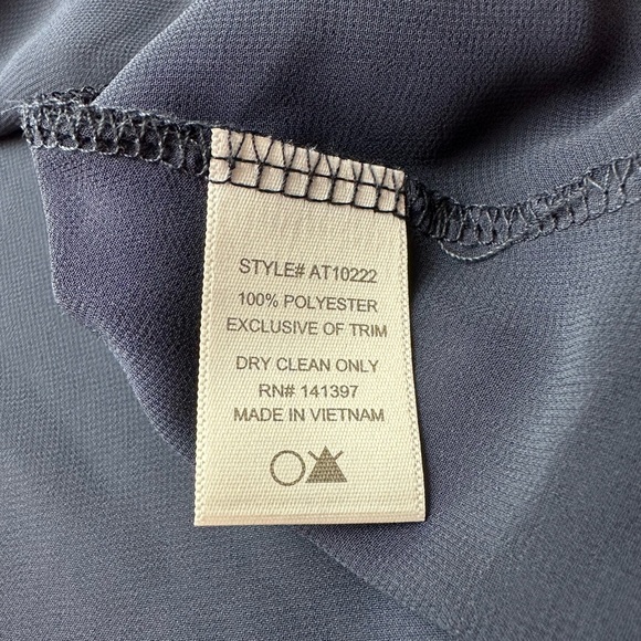 ASTR THE LABEL Sleeveless Navy Beaded Embellished Top | Size Medium - Picture 8 of 9